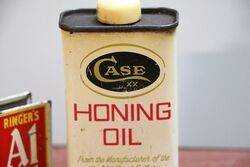 Vintage Handy Oiler Case Honing Oil