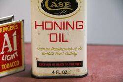 Vintage Handy Oiler Case Honing Oil
