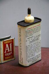Vintage Handy Oiler Case Honing Oil
