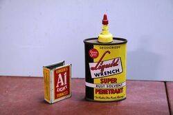 Vintage Handy Oiler Liquid Wrench Super Penetrant