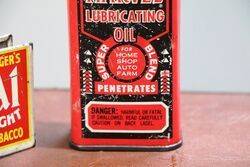 Vintage Handy Oiler Marvel Lubricating Oil