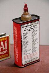 Vintage Handy Oiler Marvel Lubricating Oil
