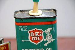 Vintage Handy Oiler OKand39s Oil Household Oil