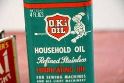 Vintage Handy Oiler OKand39s Oil Household Oil