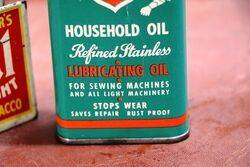 Vintage Handy Oiler OKand39s Oil Household Oil