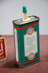 Vintage Handy Oiler OKand39s Oil Household Oil