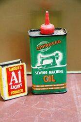 Vintage Handy Oiler,, Sewing Machine Oil.