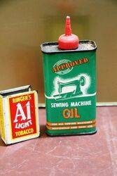 Vintage Handy Oiler Sewing Machine Oil