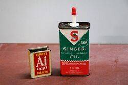 Vintage Handy Oiler Singer Sewing Machine Oil
