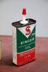 Vintage Handy Oiler Singer Sewing Machine Oil