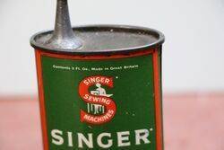 Vintage Handy Oiler Singer Sewing Machine Oil
