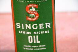Vintage Handy Oiler Singer Sewing Machine Oil