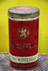 Vintage Henri Wintermans Panatella Tin