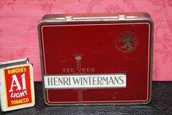 Vintage Henri Wintermans TEE VEES Sigaren  Tin