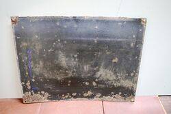 Vintage Inflammable Liquid Enamel Sign 