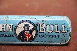Vintage John Bull Repair Outfit Pictorial Tin