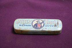 Vintage John Bull Repair Outfit Tin