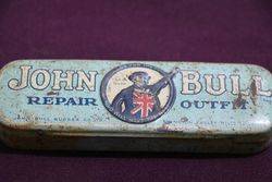 Vintage John Bull Repair Outfit Tin