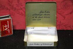 Vintage John Cotton Extra Fine Cigarettes Tin