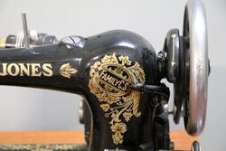 Vintage Jones Family CS Sewing Machine 