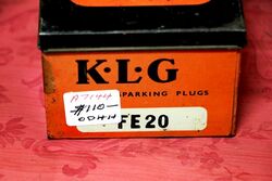 Vintage KLG FE20 Part Pictorial Tin