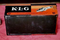 Vintage KLG FE20 Part Pictorial Tin