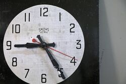Vintage KLG Plugs Smiths Sectric Workshop Wall Clock 
