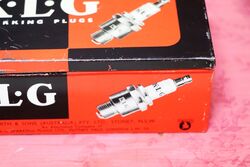 Vintage KLG Spark Plug Pictorial Tin