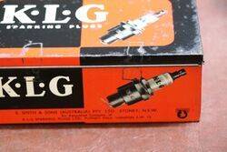 Vintage KLG Sparking Plugs Packaging Tin
