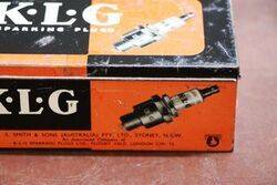 Vintage KLG Sparking Plugs  Packaging Tin