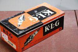 Vintage KLG Sparking Plugs  Packaging Tin