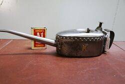 Vintage Kayeand39s Boat Shape Button Pump Oiler