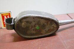 Vintage Kayeand39s Boat Shape Button Pump Oiler