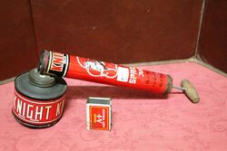 Vintage Knight Indian Brave Insect Sprayer