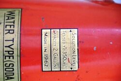 Vintage LandG Fire Appliance Co Conical Fire Extinguisher