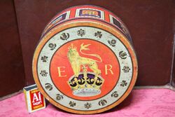 Vintage Lion on Crown ER 11 Tin by Peak Frean & Co.