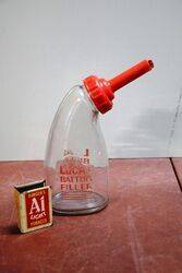 Vintage Lucas Battery Filler Bottle