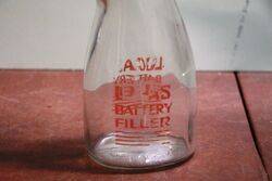 Vintage Lucas Battery Filler Bottle