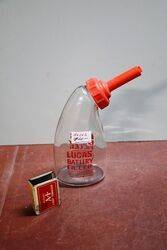 Vintage Lucas Battery Filler Bottle.