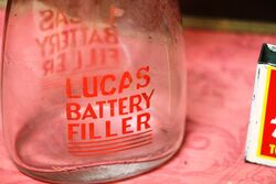 Vintage Lucas Battery Filler Bottle