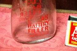 Vintage Lucas Battery Filler Bottle