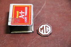 Vintage MG Cars Enamel Lapel Badge