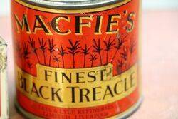 Vintage Macfieand39s Finest Black Treacle Tin