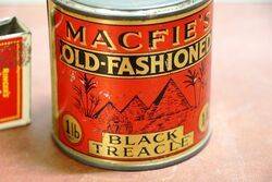 Vintage Macfieand39s Finest Black Treacle Tin