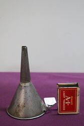 Vintage Metal Funnel 