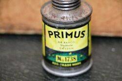 Vintage Miniature Primus Tin