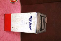 Vintage MobilLaurel Home Kerosene 1 gal Tin