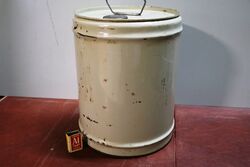 Vintage Mobil Duo 20W30 Motor Oil Drum 