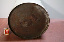 Vintage Mobil Duo 20W30 Motor Oil Drum 