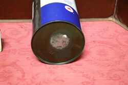 Vintage Mobil HD SAE 8090 I litre Gear Oil Tin
